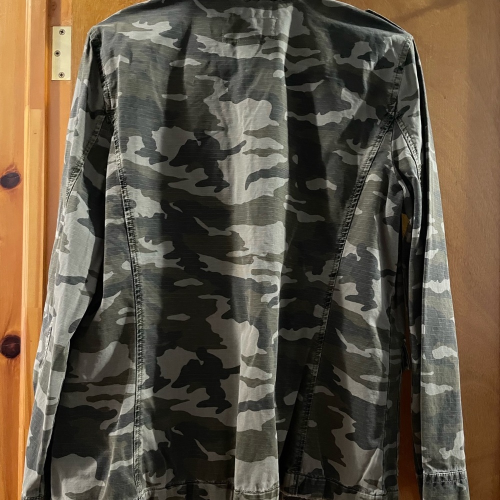 J Crew vintage Camo Jacket